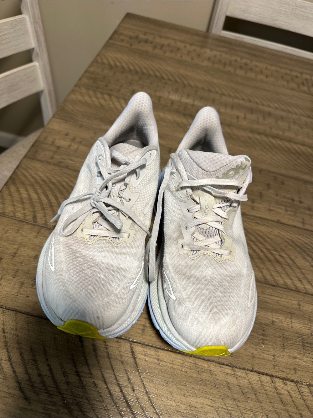 Hoka Beige/Taupe Running Sneakers